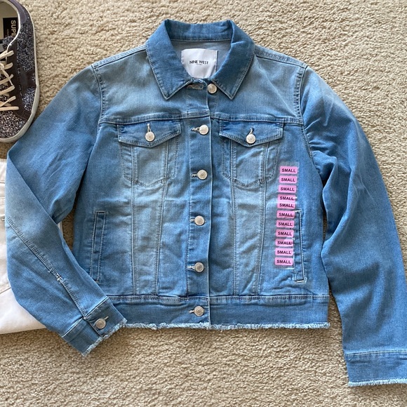 Nine West Jeans Denim Jacket - Picture 2 of 7